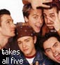 takes all five to get nsync